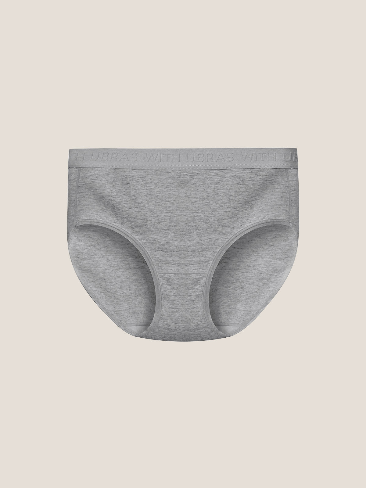 3pcs Cotton Rib Mid-Rise Briefs