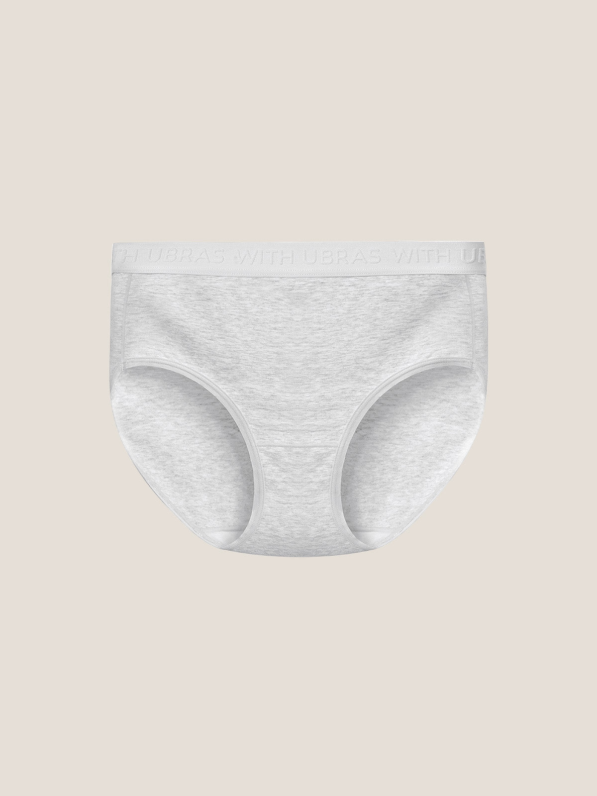 3pcs Cotton Rib Mid-Rise Briefs