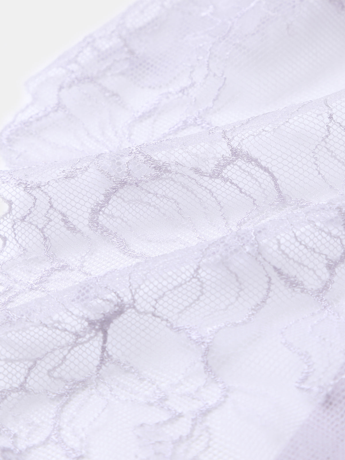 Breathable Lace Low-Rise Brief