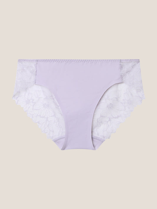 Breathable Lace Low-Rise Brief