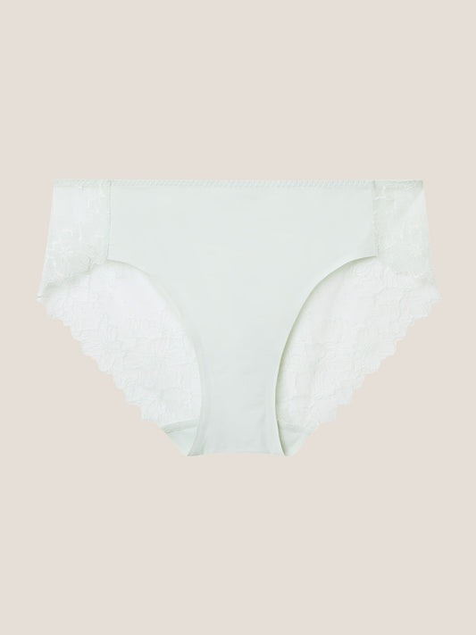 Breathable Lace Low-Rise Brief